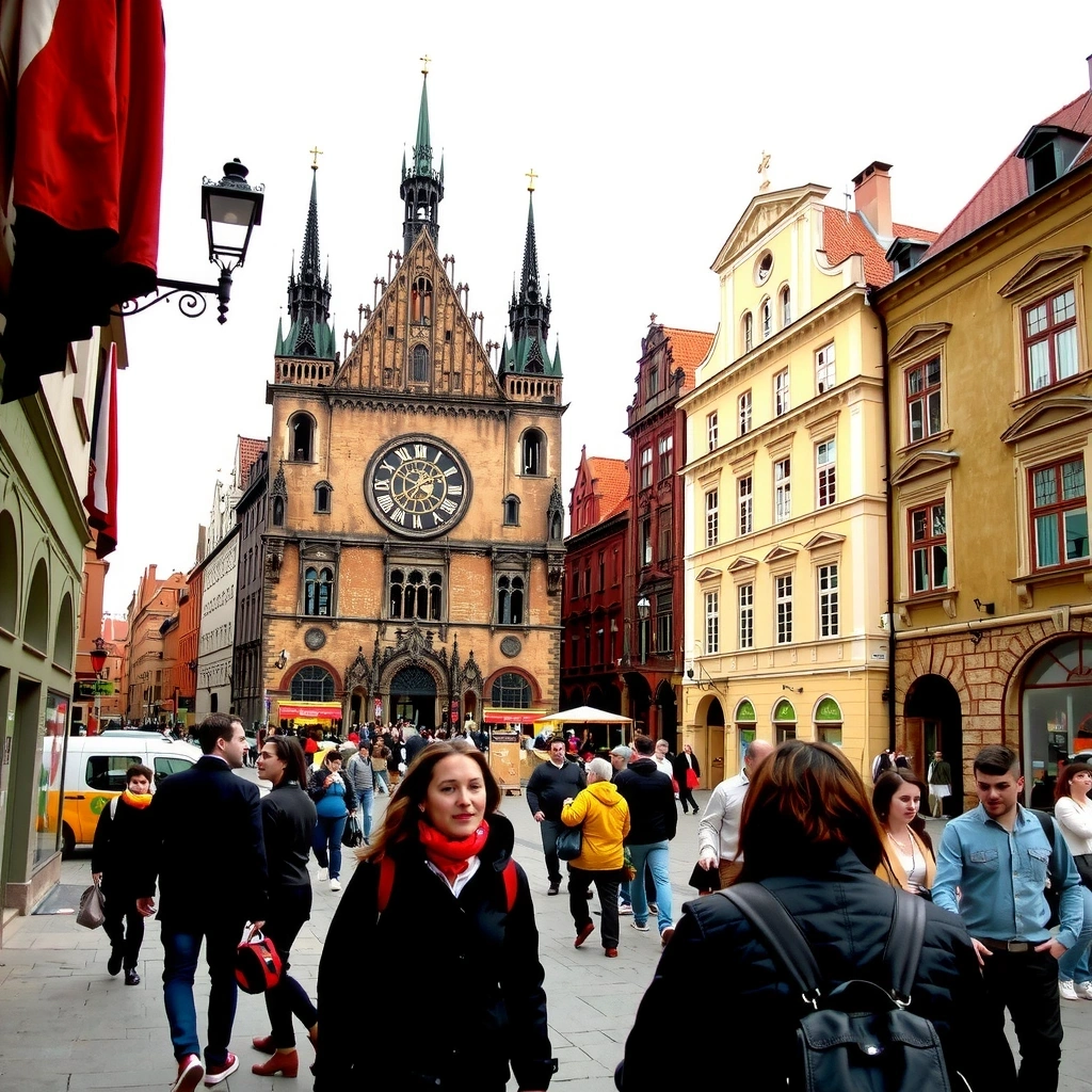 Prague historic center attractions
